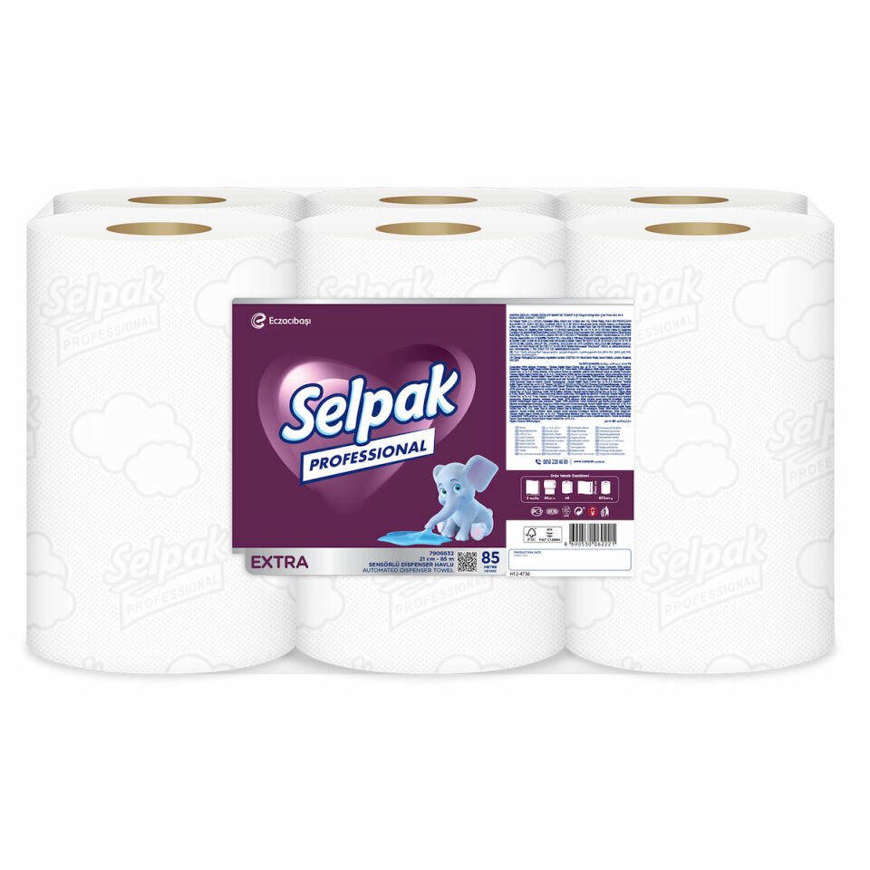 Selpak Professional Extra Sensörlü Havlu 21 Cm - 135 Mt 7906631