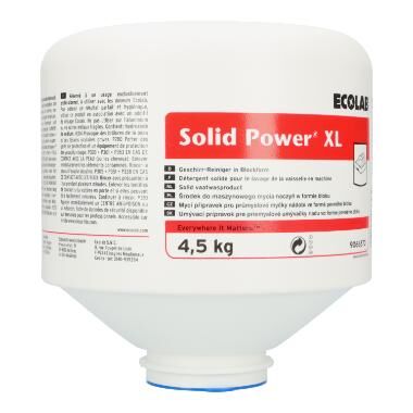 Solid Power XL 4,5kg (Yenilikçi, süper konsantre katı bulaşık makinesi deterjanı - Eco)