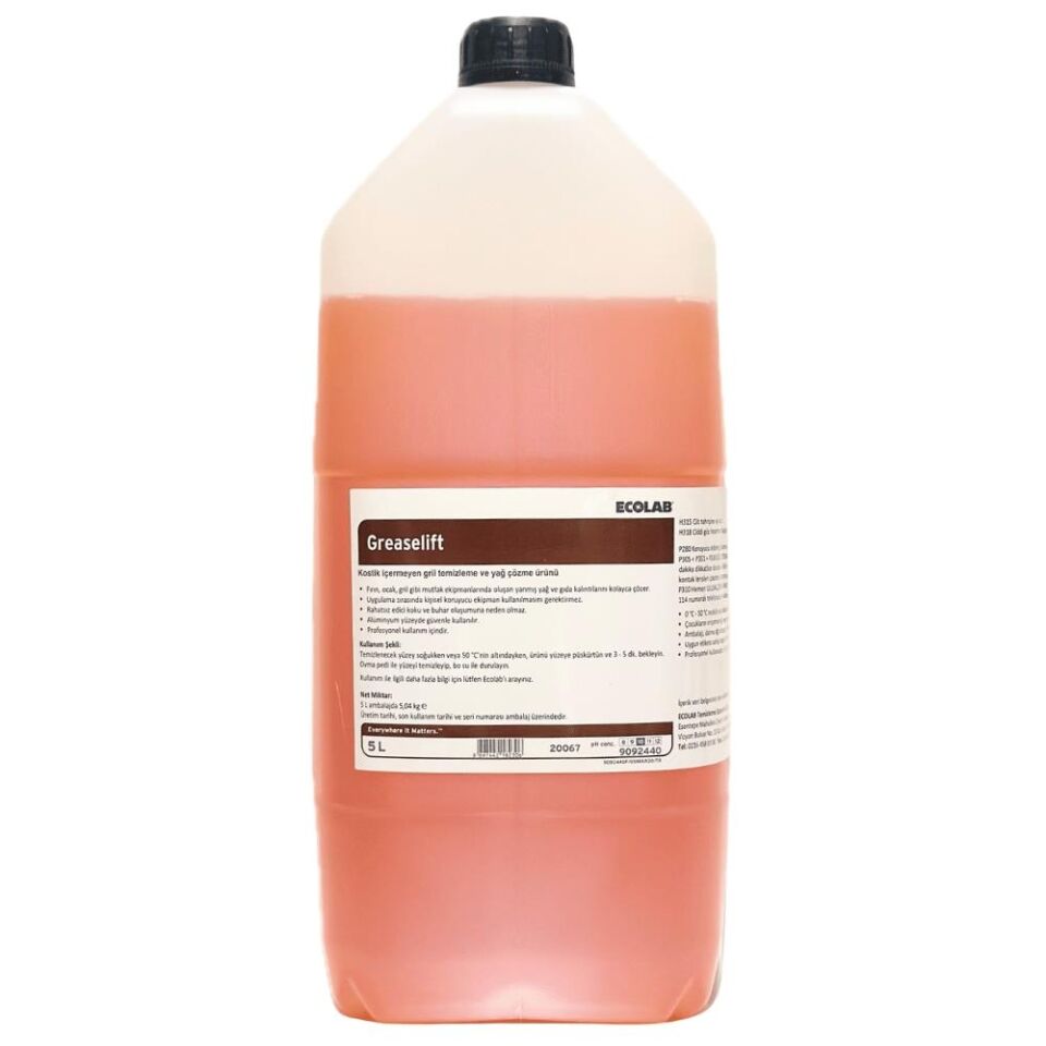 Greaselift 5,04kg (Kostik içermeyen gril temizleme ve yağ çözme ürünü)