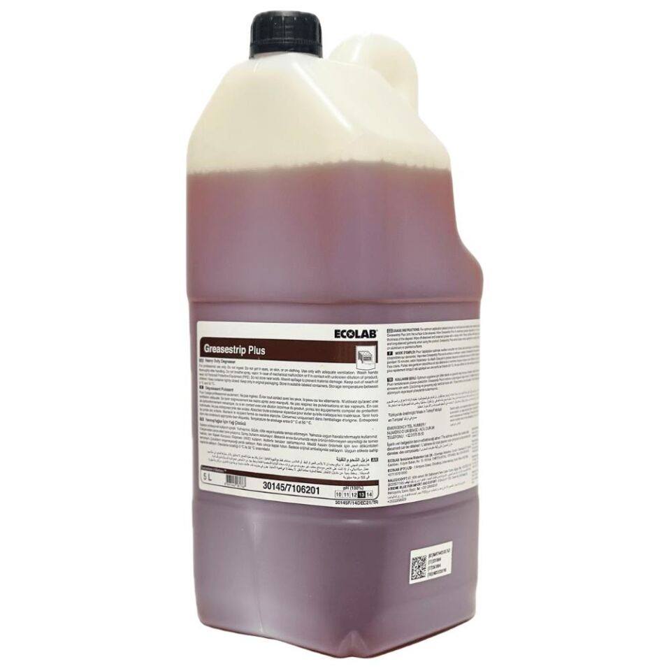 Greasestrip Plus 5,40kg (Yüksek performanslı, dik yüzey tutunması yüksek yağ çözme ürünü)