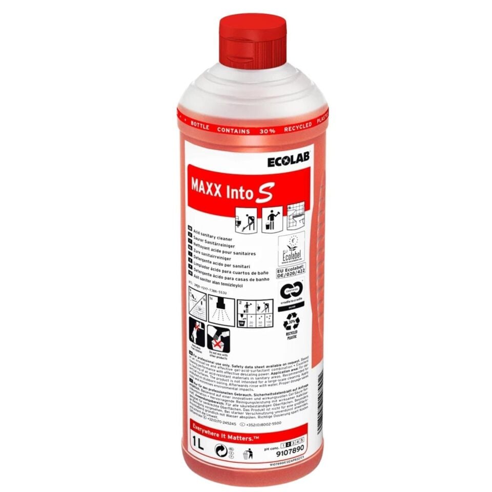 Maxx Into S 1,04kg (Çok amaçlı saniter alan temizlik ürünü - Eco)