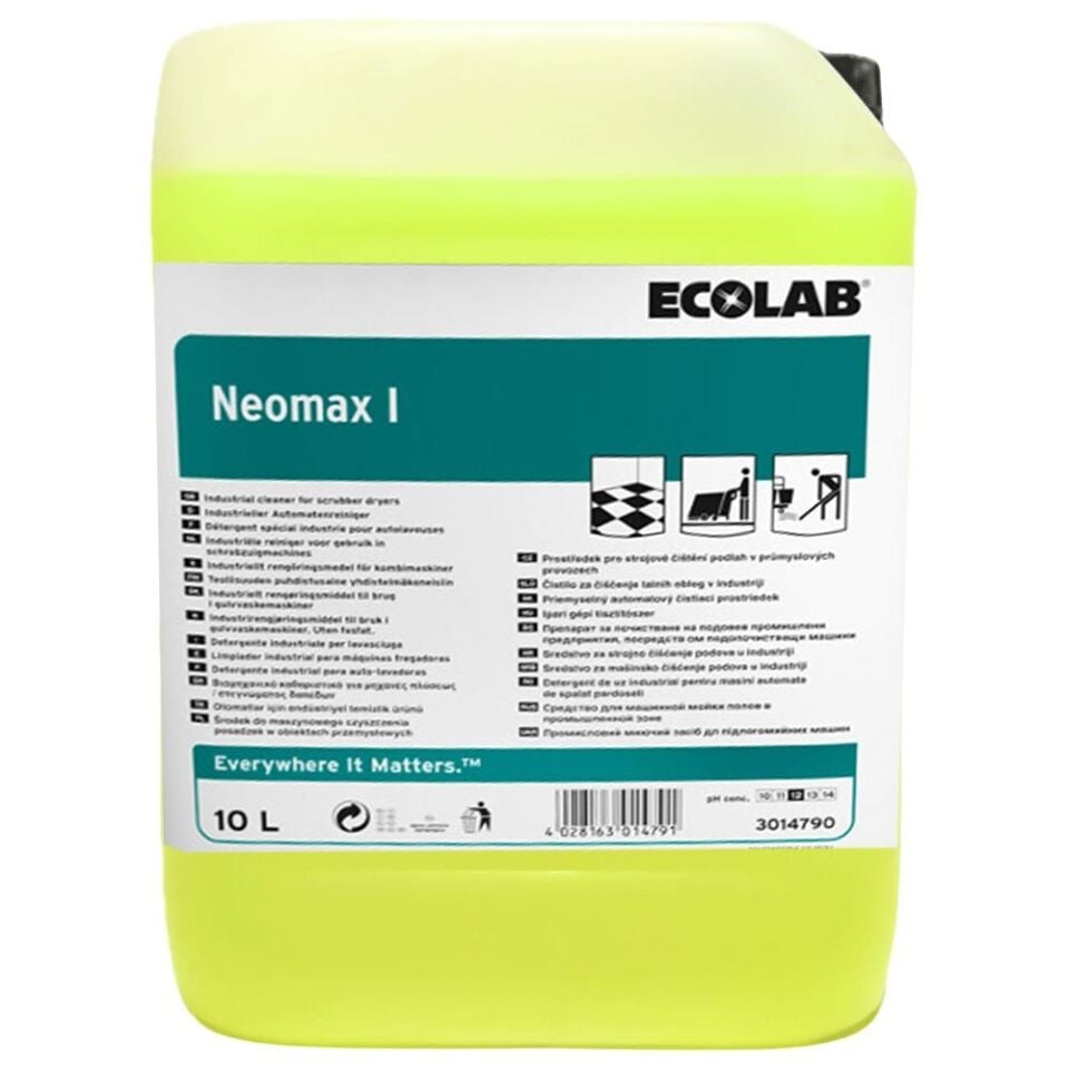 Neomax I 10,28kg (Otomatlarda kullanıma uygun, seramik ve çini benzeri taşlar için özel temizlik maddesi)