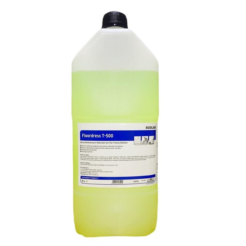 Floordress T-500 5,90kg (Sprey-ekstraksiyon makinalar için halı yıkama maddesi)