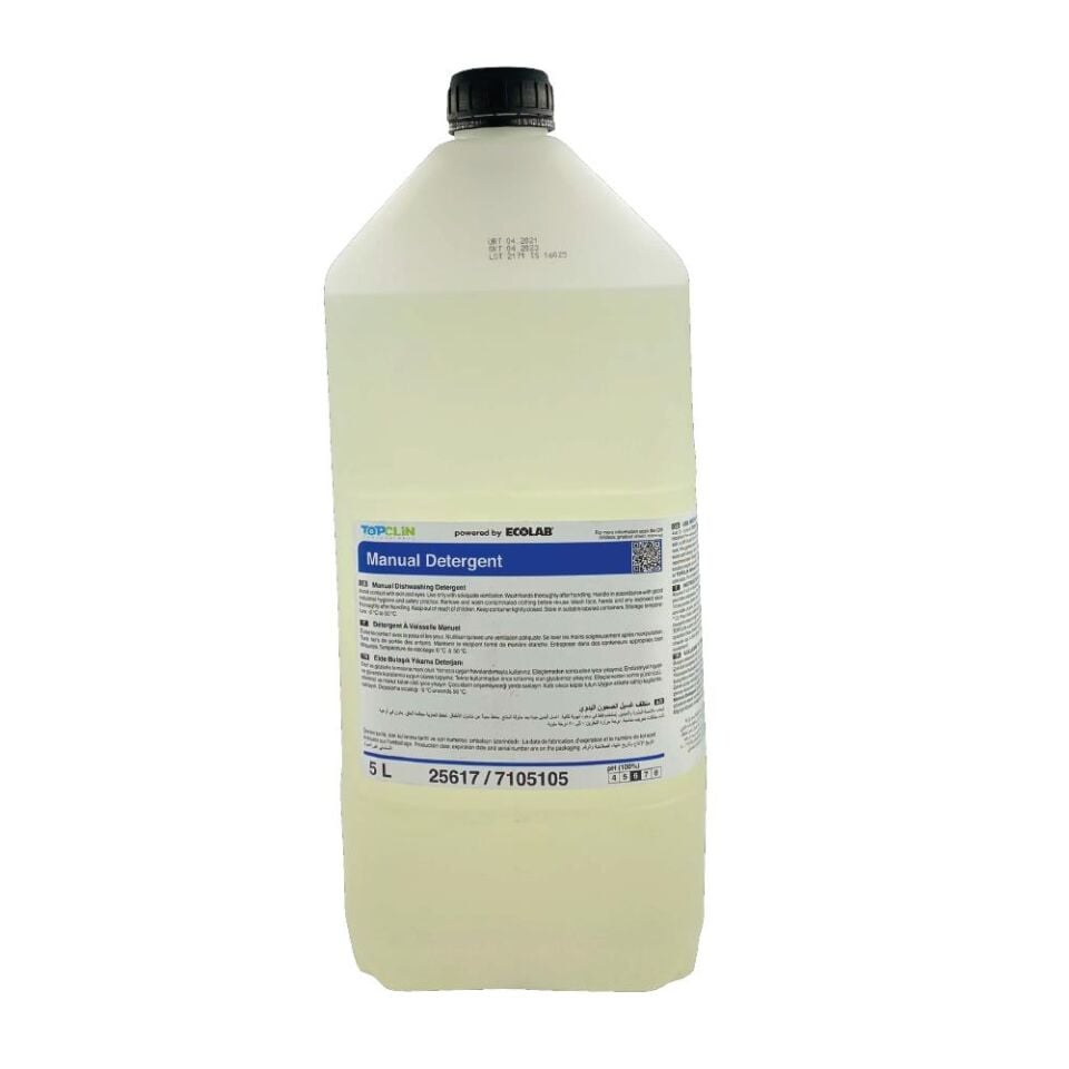 TopClin Manual Detergent 5,2kg (Elde bulaşık yıkama deterjanı)