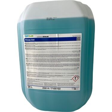 TopClin Rinse Aid 20,40kg (Endüstriyel Bul. Mak. İçin Durulama Ürünü)