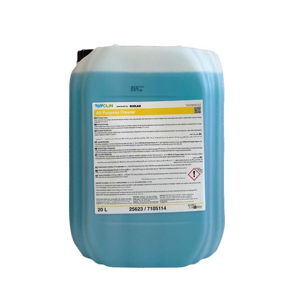 TopClin All Purpose Cleaner 20,6kg (Klor içermeyen çok amaçlı temizleyici)