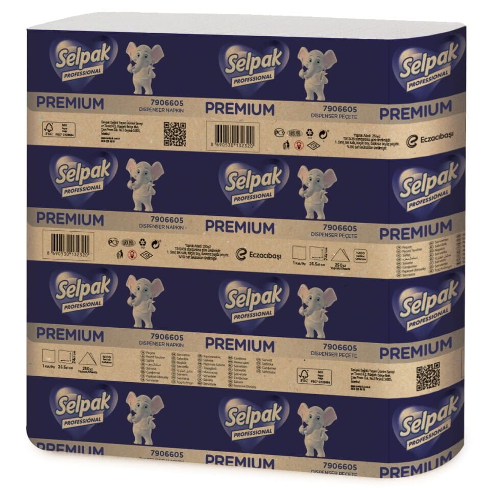 Selpak Profesyonel Premium Dispenser Peçete 7906605