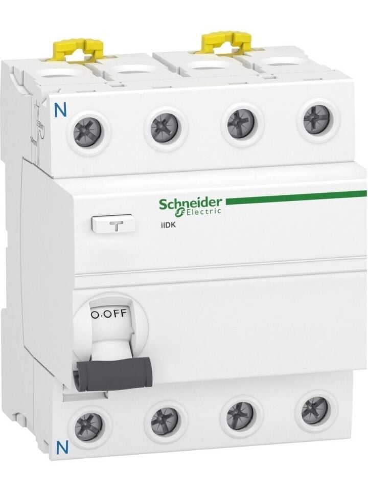 Schneider Electric Kaçak Akım Koruma Rölesi Acti 9 Serisi A-Si Tip Trifaze 30mA