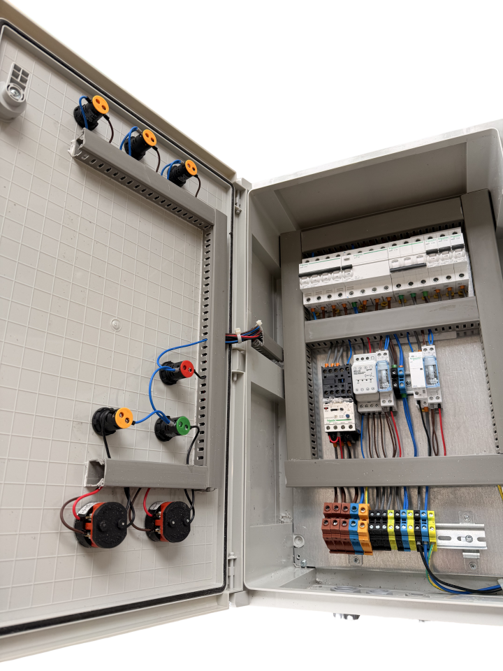 Trifaze Havuz Elektrik Kontrol ve Koruma Panosu