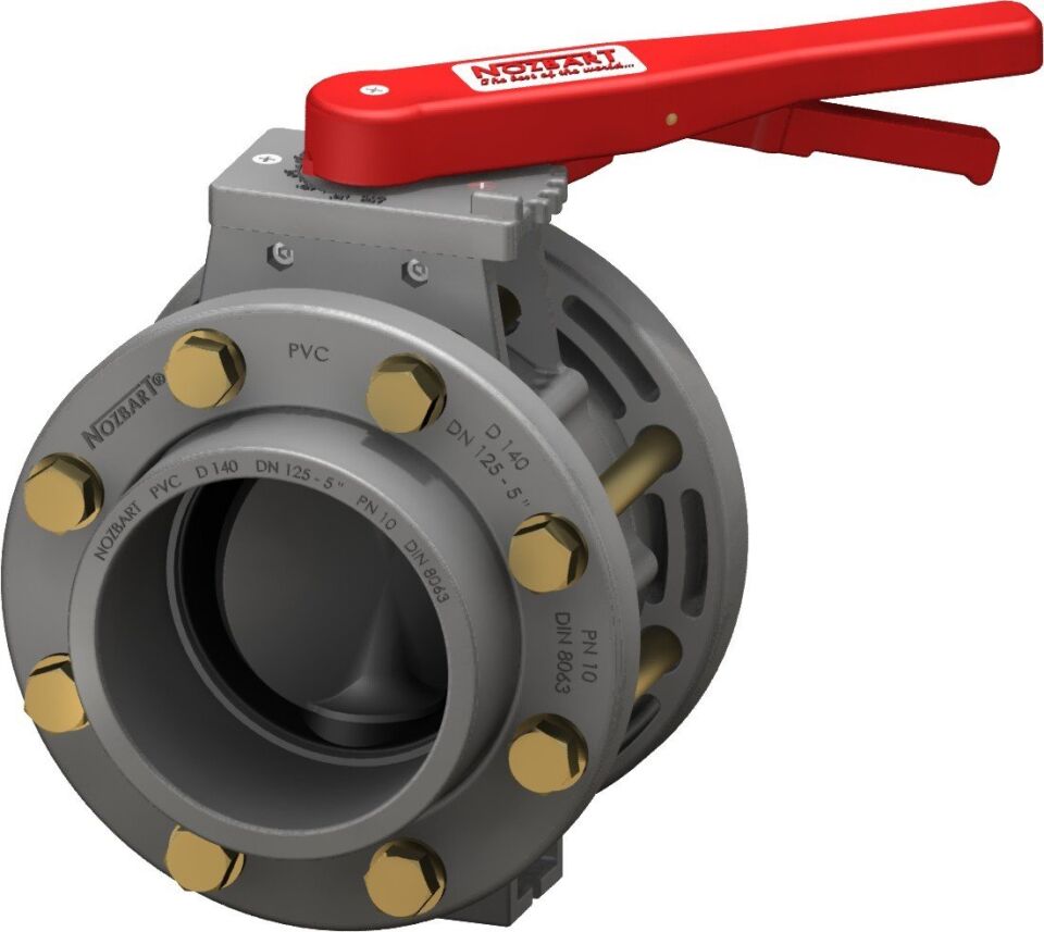 Nozbart Kelebek Yapıştırma Vana Komple