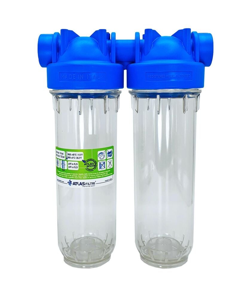 10'' Housing Filtre Kabı İkili ATLAS