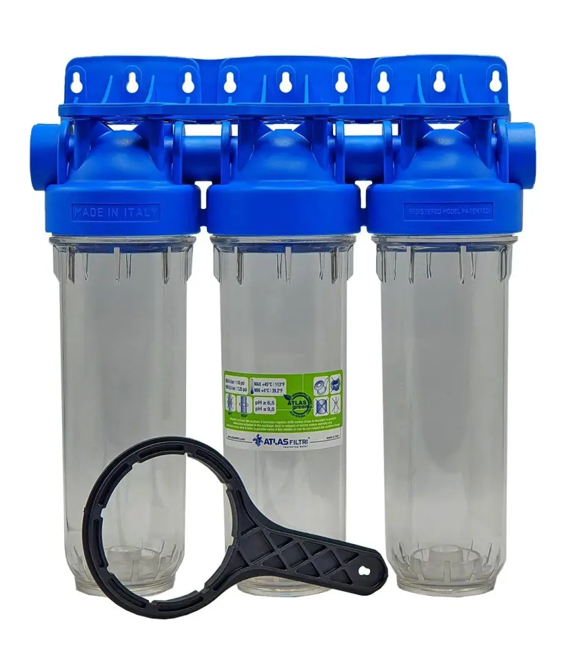 10'' Housing Filtre Kabı Üçlü ATLAS